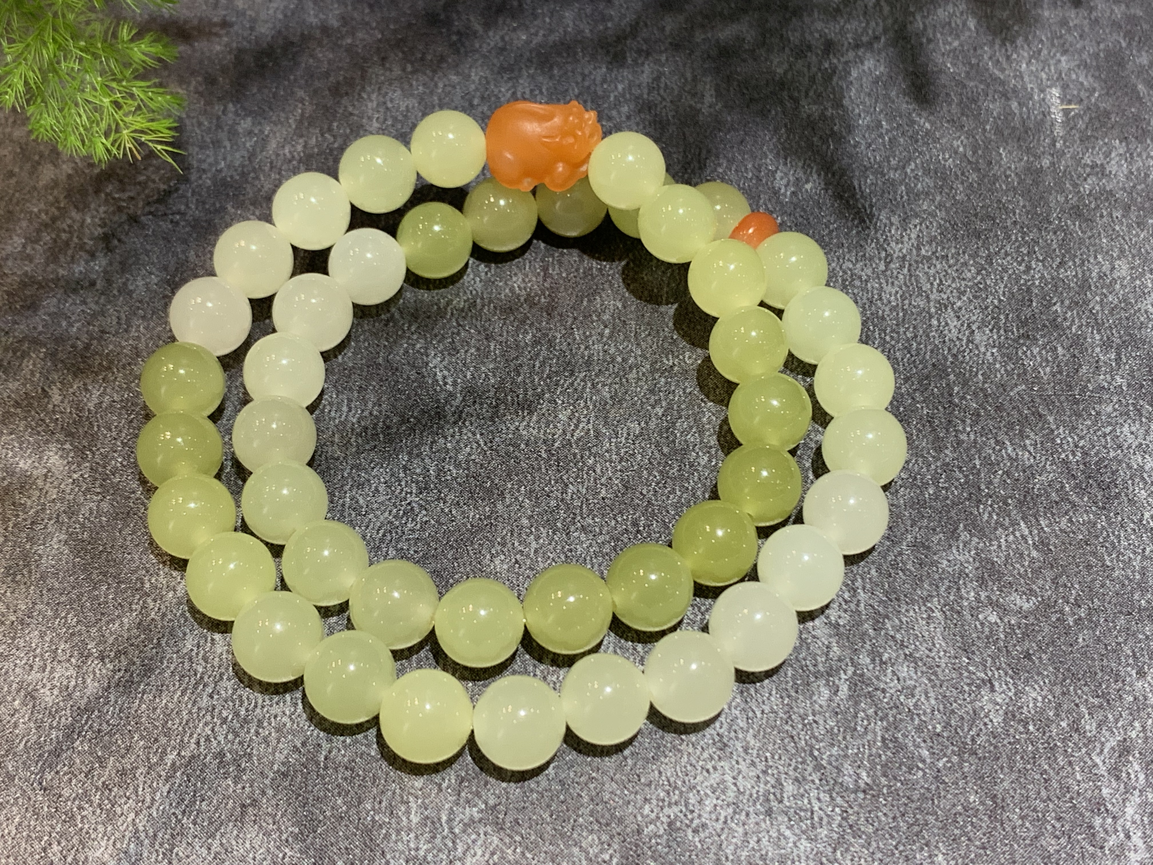 【御珠宫坊】黄口荷和珠串