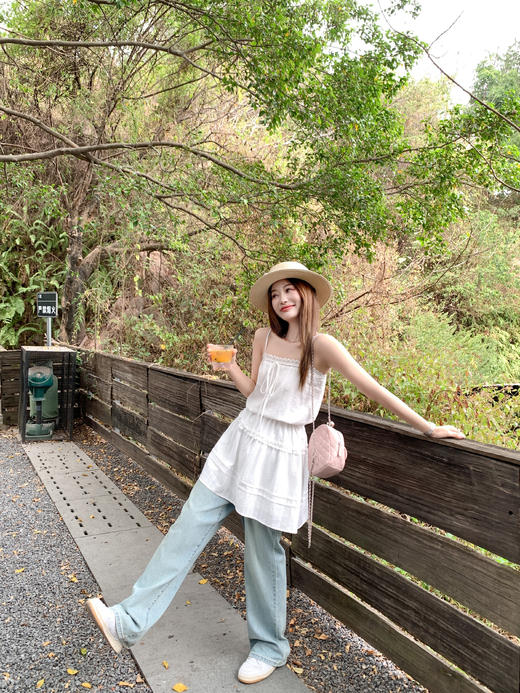 <曾小咸推荐>4.15现货秒杀 ！微信超特价！韩系无袖吊带连衣裙 日常209.99 立减110 秒杀99.99！！ 商品图5