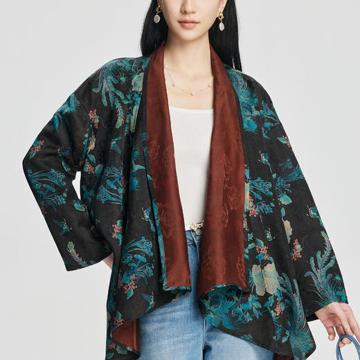 凯喜雅 国风外套 精致花纹 商品图0