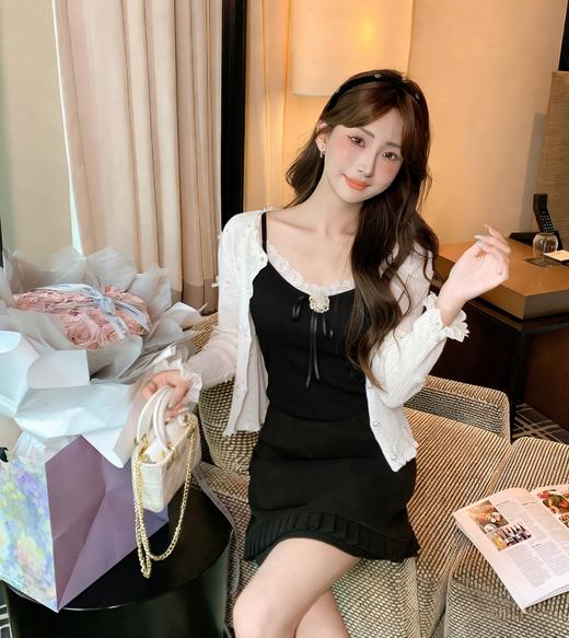 张心子【贯穿夏日】纯欲风吊带背心外穿内搭夏季法式美背内衣 U2603024 商品图9