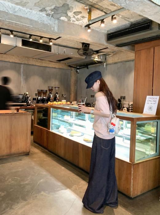 <曾小咸推荐>4.15现货秒杀 ！微信超特价！韩系印花斜肩短袖t恤 日常129.99 立减70 秒杀59.99！！ 商品图7