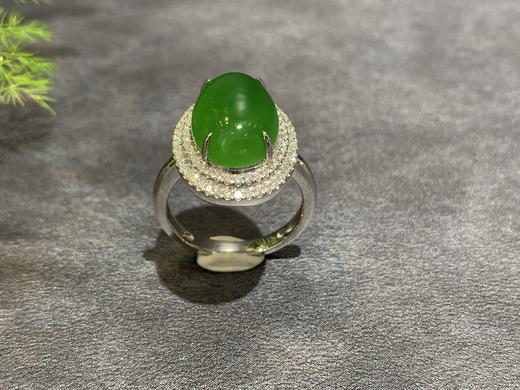 【御珠宫坊】金镶碧玉戒指 商品图2