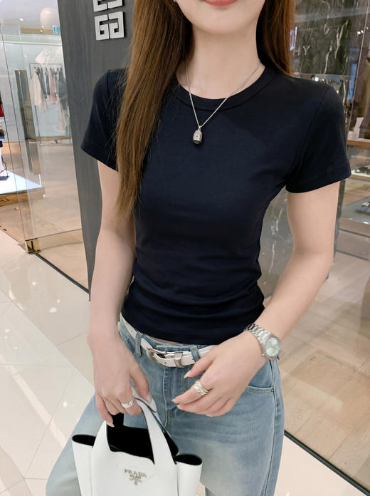 <曾小咸推荐> 纯色正肩短袖 原价79！！ 活动价49！！【预售款，预计3-15天发货】 商品图5