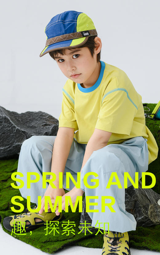 🔥夏日户外神裤开团啦！【Vonbonkids 山系户外超薄夏季登山裤收脚口速干长裤K07X26102款】收脚口设计利落不拖沓，娃的夏日穿搭直接封神！ 商品图2