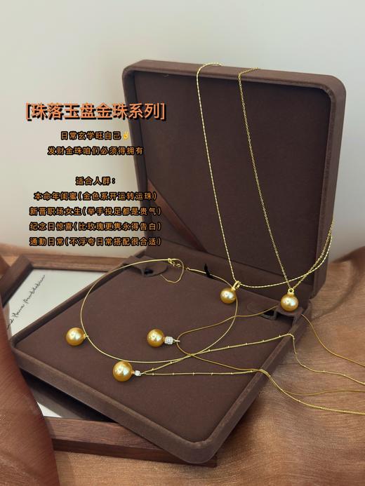 直发 平替的天花板｜南洋同款【金珠项链系列-珠落玉盘】 商品图7
