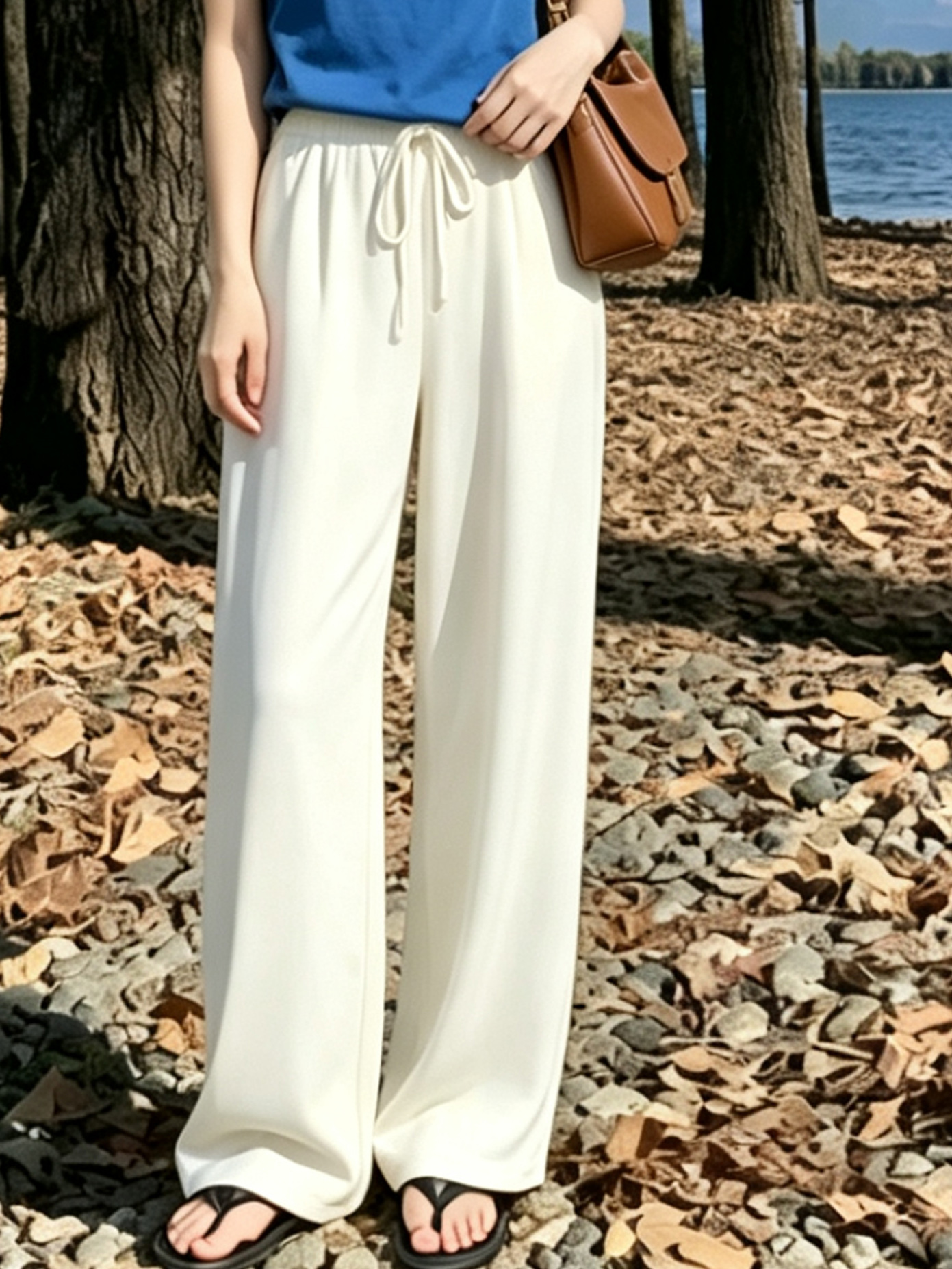 【百图lulu定制】【预售4月17日发】【雪糕裤】凉爽 垂感 柔软 舒服 显腿长 直筒裤