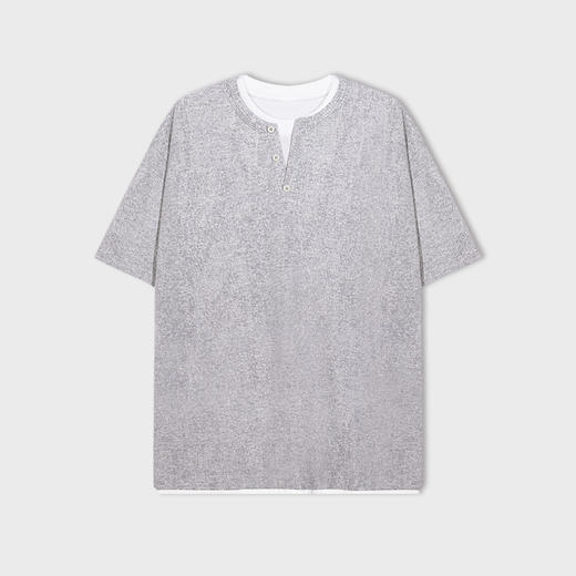 【新品上新】HX 夏季假两件圆领短袖T恤S102622690102 商品图4