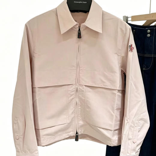 蒙口薄夹克。黑色 红色 粉色 自己备注颜色 商品图10