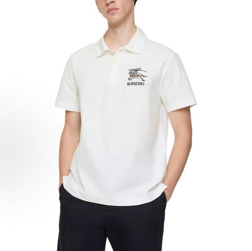 一店d 独家𝐁𝐁𝐑 𝐩𝐨𝐥𝐨‼️𝟐𝟔新品战马polo tee 胸前标志性骑士刺绣 低调中透着英伦奢雅  它家最新的六角孔珠地面料 让舒适与格调并存 商品图1