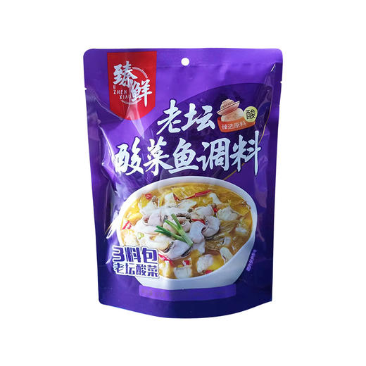 臻鲜老坛酸菜鱼调料320g*2袋 商品图4
