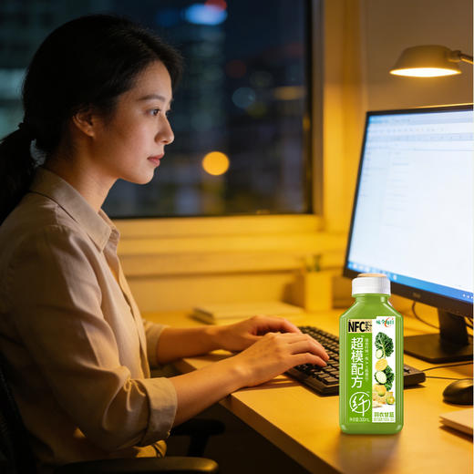 味全超模配方羽衣甘蓝 复合果蔬汁饮料 300ml*8瓶 商品图4