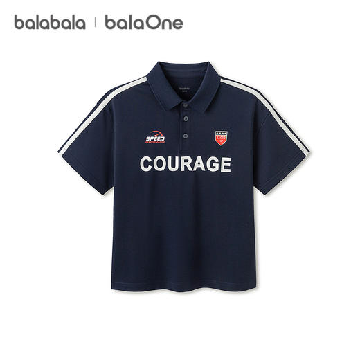 【balaOne】巴拉巴拉童装男童短袖t恤儿童2026新款夏装POLO衫凉感 商品图4