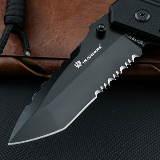 汉道步兵户外小刀随身折叠刀 商品图2