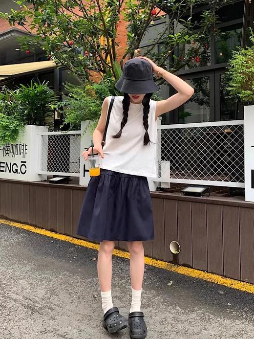 <曾小咸推荐>4.16新品上新 3色学院风A字半身裙 日常99！！ 活动价59！！【预售款，预计3-15天发货】 商品图1