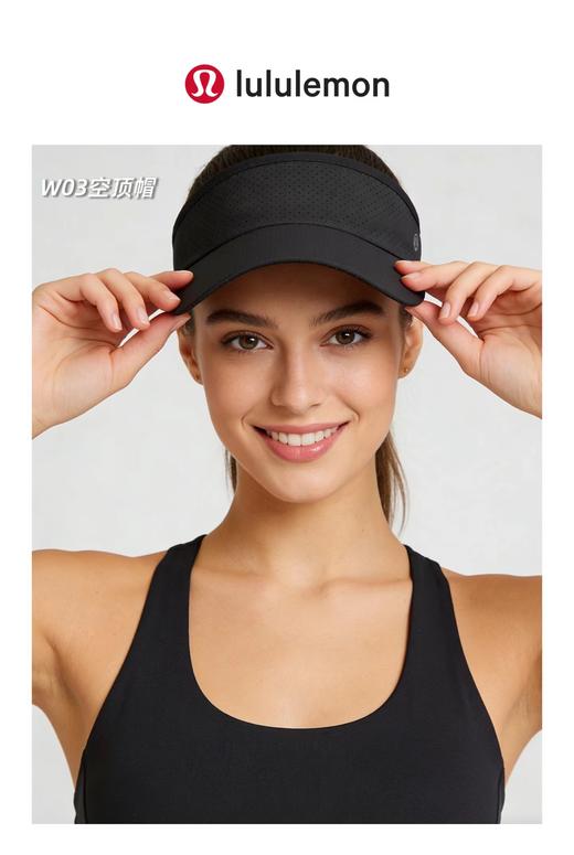 F041504夏季新款加长帽檐速干网眼轻便情侣款防嗮吸汗空顶帽 商品图10