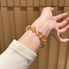 ARSIS｜晶石系列 聚财能量 · 黄塔晶串珠手链