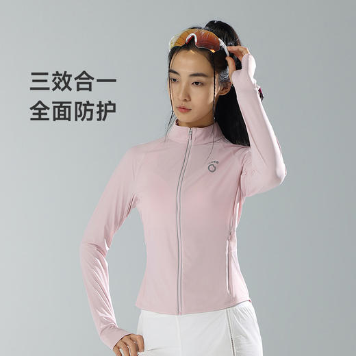 马孔多 | 女子针织拉链衫6.0立领修身轻薄透气运动针织拉链外套 商品图3