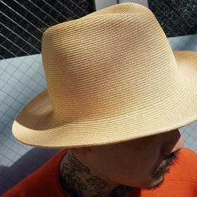 KIJIMA TAKAYUKI PAPER BRAID SOFT HAT 男士便携日本和纸渔夫帽