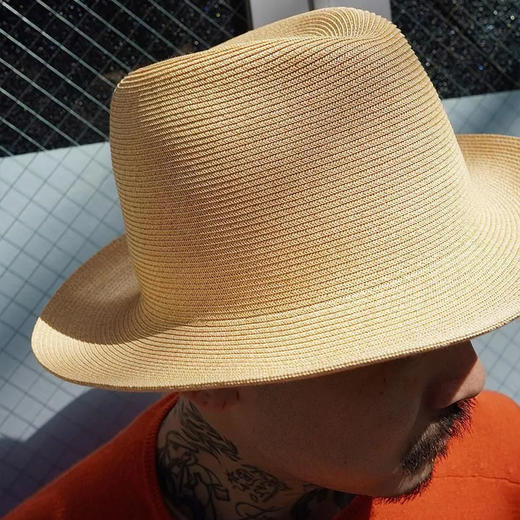 KIJIMA TAKAYUKI PAPER BRAID SOFT HAT 男士便携日本和纸渔夫帽 商品图0