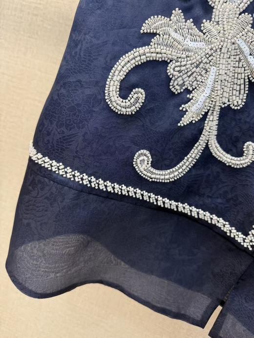 桑蚕丝刺绣马甲 商品图3