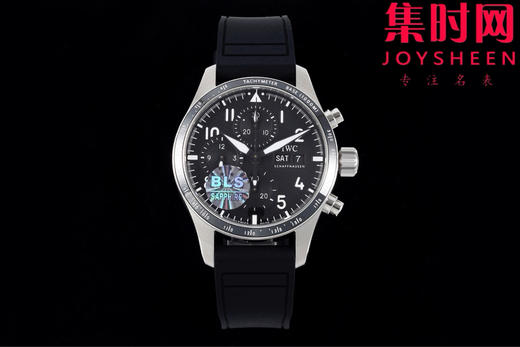 BLS万国新款飞行员计时系列 黑武士 飞行员计时双历 F1马石油车队 AMG马石油绿 7750机 男士腕表 表径41.1mm 精益求精 商品图0