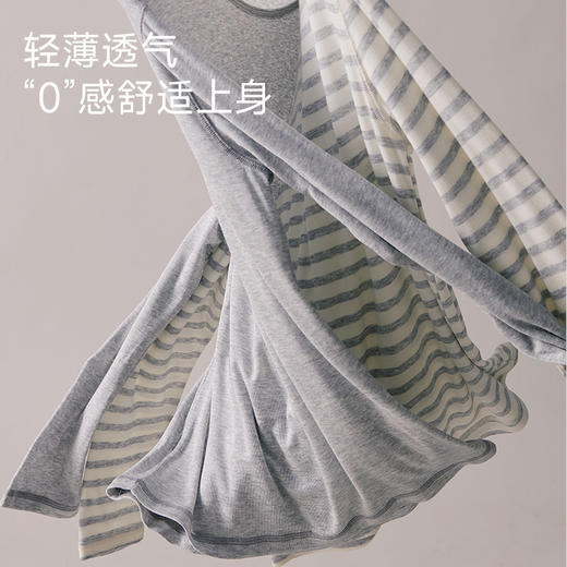 【直降31.7】莫代尔蚕丝圆领长袖 商品图3