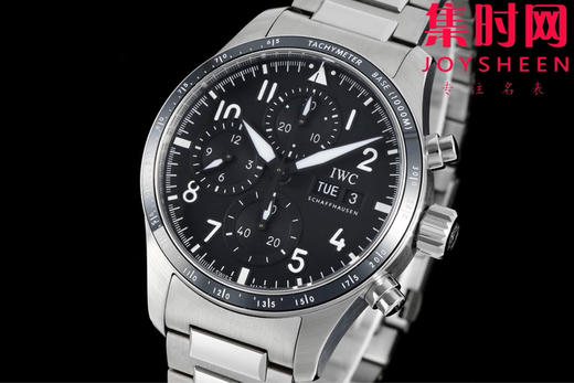 BLS万国新款飞行员计时系列 黑武士 飞行员计时双历 F1马石油车队 AMG马石油绿 7750机 男士腕表 表径41.1mm 精益求精 商品图1