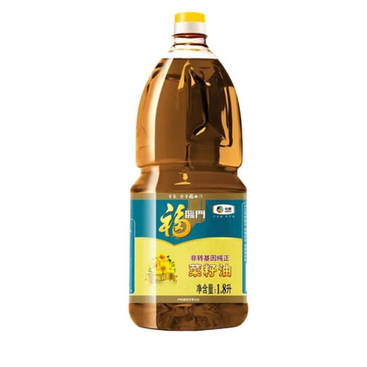 中粮福临门非转基因纯正菜籽油1.8L 商品图0