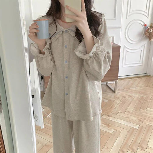 恬静微风女士内衣睡衣少女恬静微风 家居服上衣1件--纪念日百货门店同款169451704 商品图0