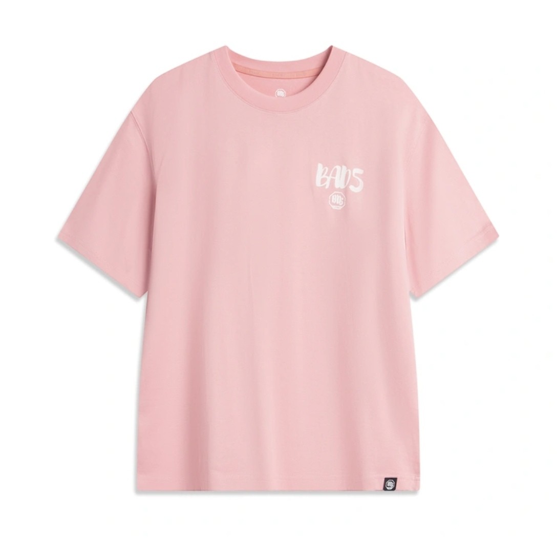 MJ｜Lining/李宁文化衫2025春季新款男子反伍系列短袖文化衫