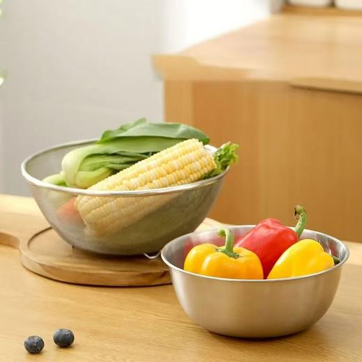 纯元！家家b备 TARHUNZ不锈钢沥水篮2件套装 ！ 商品图10