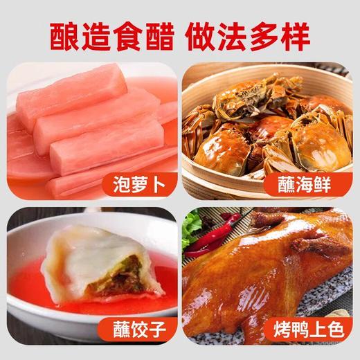 恒顺红醋泡菜专用泡萝卜红米醋四川泡菜浙江大食用浙红醋大红浙醋 商品图4