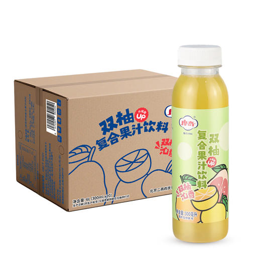 【首农】【摩奇】双柚复合饮料300ml红礼盒*20 商品图4