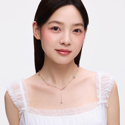 卡蒂罗KADER 幸运满天星项链 彩色多巴胺时来运转高级感简约清新可调节锁骨链 邂逅好运事业转运上岸提升财运 商品图4
