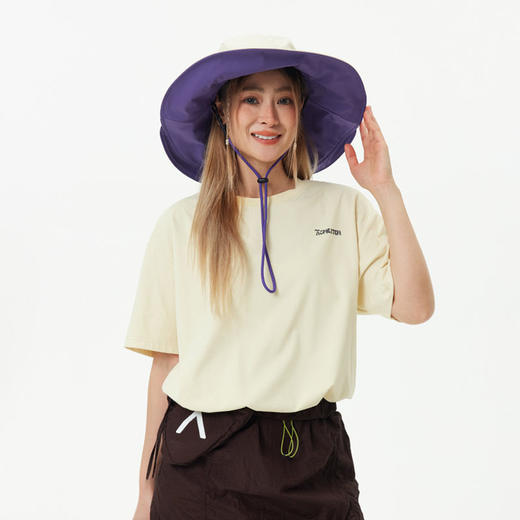 【出游季特惠-春夏新品】ACMEITEM爱棵米户外速干印花防晒吸湿徒步宽松圆领T恤-GAH3440314C 商品图1