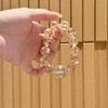 ARSIS｜晶石系列 聚财净化 · 金箔胶花白水晶串珠手链 商品缩略图7