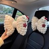 【柔软亲肤！耐用】可爱少女心Kitty汽车头枕护颈枕透气车用护颈枕靠枕汽车内饰用品。xb 商品缩略图0