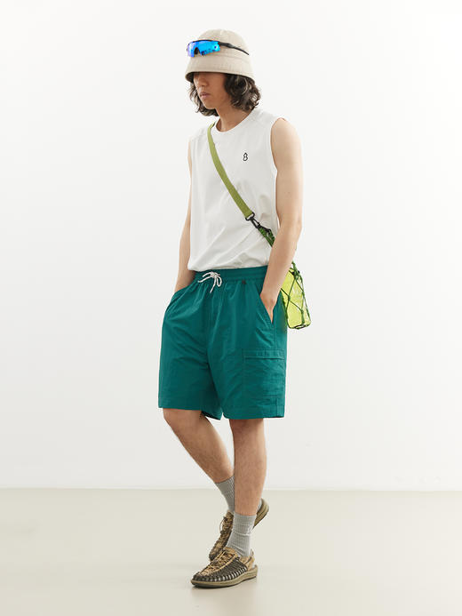 吃茶去chichaqu26春夏户外无氟防泼水沙滩短裤山系运动休闲夏季 商品图1