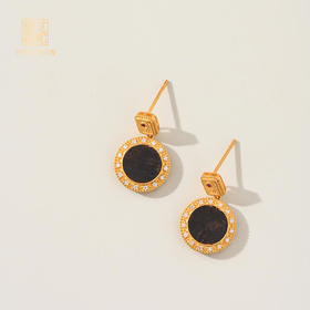 圆满·如意丨天然芽庄白奇楠包金饰品 沉水级 SP9839