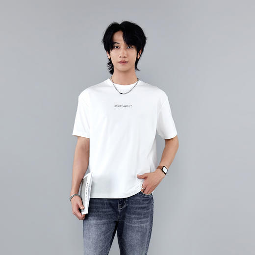 【新品上新】HX 夏季圆领短袖T恤S102622756101/02 商品图1