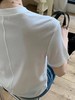 AVANN莱赛尔天丝羊毛短T短袖 圆领立领修身显瘦打底衫夏款 商品缩略图5