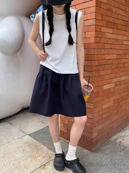 <曾小咸推荐>4.16新品上新 3色学院风A字半身裙 日常99！！ 活动价59！！【预售款，预计3-15天发货】 商品图3