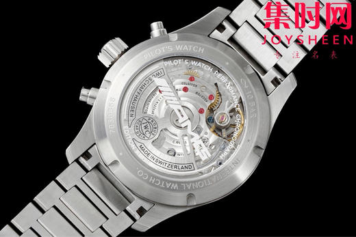 BLS万国新款飞行员计时系列 黑武士 飞行员计时双历 F1马石油车队 AMG马石油绿 7750机 男士腕表 表径41.1mm 精益求精 商品图8