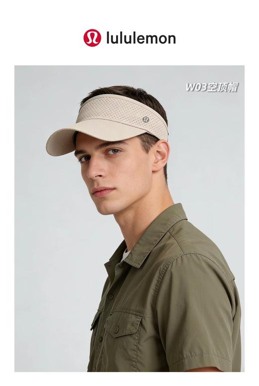 F041504夏季新款加长帽檐速干网眼轻便情侣款防嗮吸汗空顶帽 商品图12