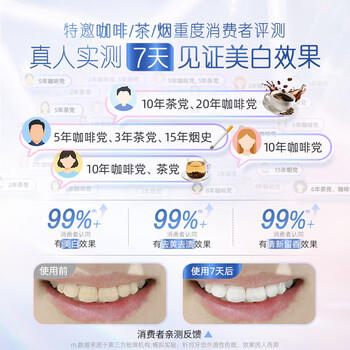 好来（DARLIE）(原黑人)星耀白牙膏美白去黄去牙渍含氟2支240g 商品图3