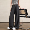 夏日清凉感冰丝西装裤女2026年夏季新款松紧腰宽松显瘦直筒拖地裤   NDK-J1011 商品缩略图3