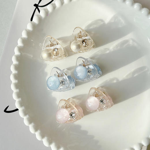 简约珠饰猫耳对装抓夹-纪念日百货门店同款170497996 商品图1