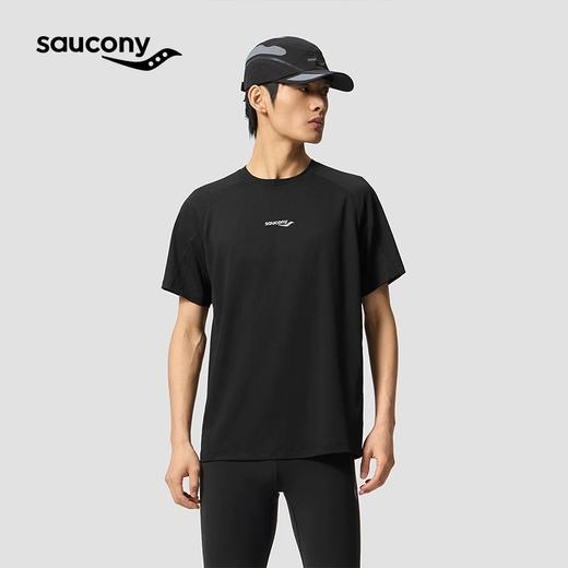 【店庆提前购】【新品上新】7楼索康尼男款短袖款号SA2269ST31T-BK001原价590 商品图0