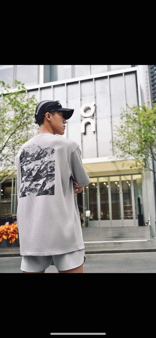 ON跑 山系印花休闲棉质圆领短袖T恤 Z-15939 商品图6