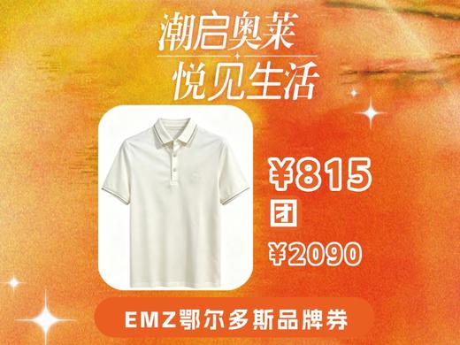 【奥莱专区】EMZ鄂尔多斯男装短T 8803882035 商品图0
